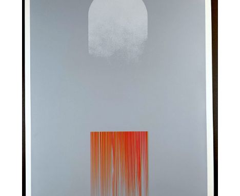 This striking screenprint, titled&nbsp;Fly, showcases Takesada Matsutani's mastery of abstract art. Created in 1971, the comp