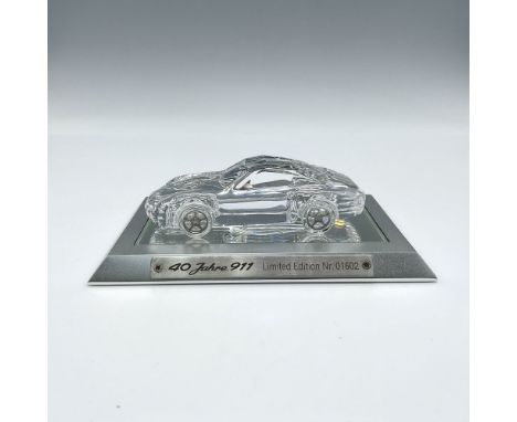 Limited edition exquisite metallic and crystal model was released to celebrate 40 years of the Porsche 911. Designed with sil