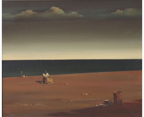  "Jeno BENEDEK (1906-1987) oil on canvas "end of summer" - Sizes: avec cadre L: 700 ; H: 605 hors cadre L: 580mm ; H: 485mm -