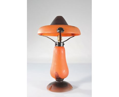  Charles SCHNEIDER (1881-1953) Table lamp - Sizes: H 400mm - Weight (K): 3,1kg - Condition: at first glance - good condition 