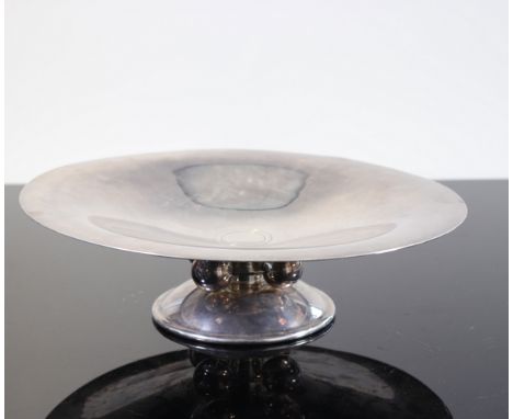  Luc Lanel for Christofle - Fruit bowl - silver - Sizes: H: 105 mm L: 350 mm - Weight (K): 2,41kg - Condition: at first glanc