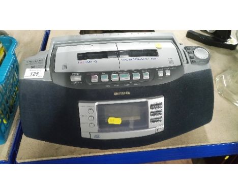 VINTAGE AIWA CASSETTE , CD PLAYER & REMOTE