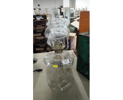 ANTIQUE OIL LAMP
