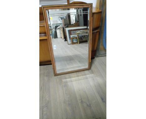 ORIGINAL ART DECO BEVELLED MIRROR