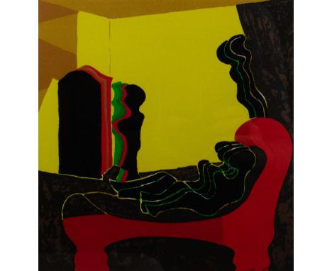 Vic Gentils (1919-1997) Lithograph 9/80. Signed in pencil. Lithografie 9/80. Gesigneerd in potlood. 23.5 x 22 cm