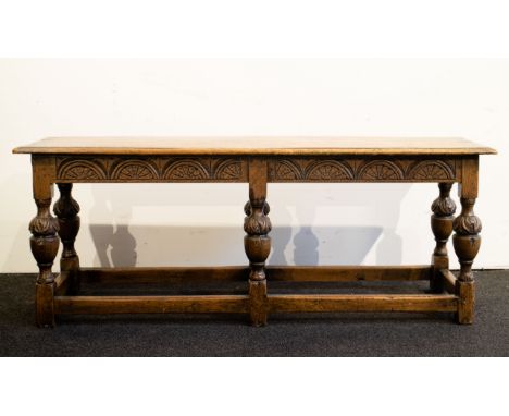 Antique hallway bench Antieke halbank. H 101 104 D 39 cm