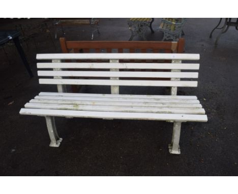 PLASTIC GARDEN BENCH 150CM WIDE
