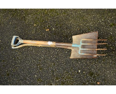 VINTAGE SHOVEL AND FORK