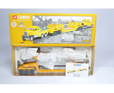 Corgi 1/50 diecast model truck issue comprising No. 17702 Scammell Constructor Set in the livery of Wimpey. Appears excellent