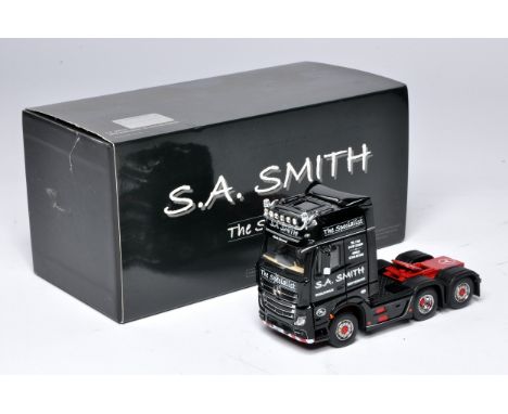 IMC 1/50 diecast model truck issue comprising Mercedes Benz Actros in the livery of SA Smith. Looks to be without obvious sig