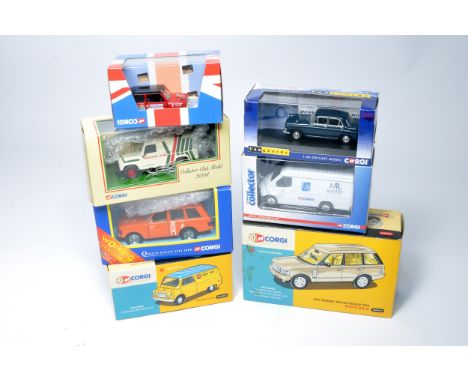 A group of Corgi 1/43 diecast model car issues including collector club limited editions and other commemorative releases as 