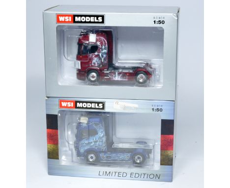 WSI 1/50 diecast model truck issue comprising du of continental trucks as shown. Looks to be without obvious signs of notable