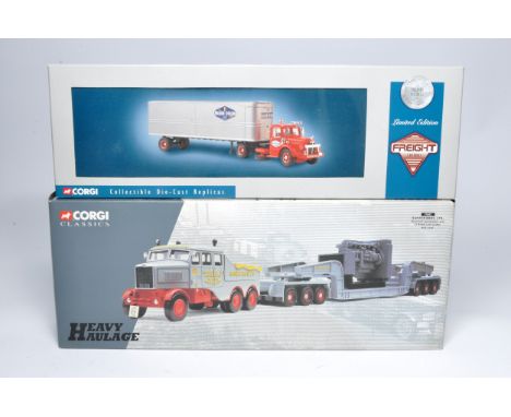 Corgi 1/50 diecast model truck issues x 2 comprising liveries of Mason Dixon and Sunter Brothers. As shown but look good to v