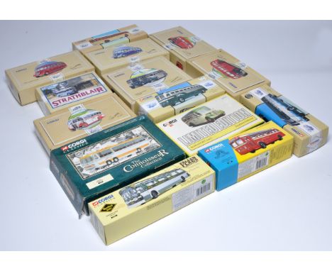 Corgi diecast model bus issues comprising Fourteen 1/50 'Classic' series releases including both domestic and international i