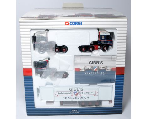 Corgi 1/50 diecast model truck issue comprising No. CC99125 Gibbs Commemorative Set. Appears excellent with no obvious sign o