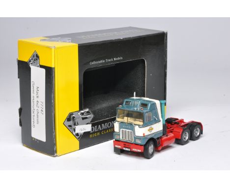 Tekno 1/50 diecast model truck issue comprising Mack 4x2. Looks to be without obvious signs of notable faults. With original 
