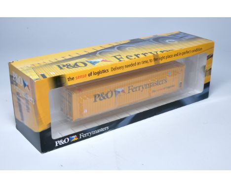 WSI 1/50 diecast model truck issue comprising P&amp;O 45ft Container. Looks to be without obvious signs of notable faults in 