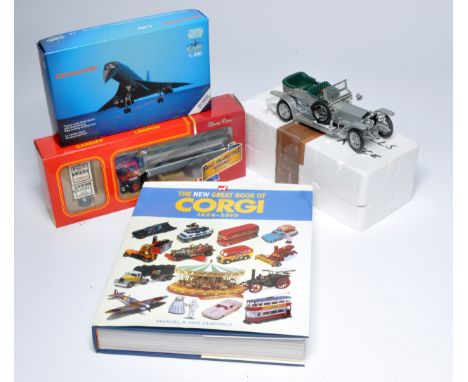 Assorted diecast issues including Corgi, Franklin Mint plus The New Great Book of Corgi. 