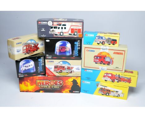 Corgi diecast model issues comprising ten 1/50 'Classic' series Fire Engine and Emergency Service Vehicle issues. With origin