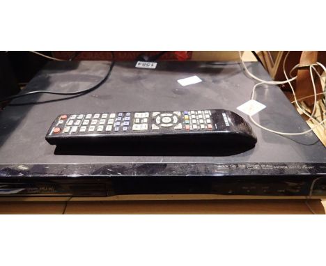 Samsung DVD recorder with remote. All electrical items in this lot have been PAT tested for safety and have passed. This does