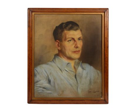Ernest Castelein (Belgium, 1881-1945)‘Portrait of Leonard Gurney Parrott, Hon. F.R.A.M, Secretary of the Royal Academy of Mus