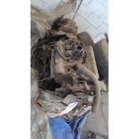 ENGINE OUT OF A LARGE FORKLIFT, FITS LIFT SIZES RANGING FROM 18,000 - 30,000 LB CAPACITY