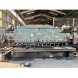 CINCINNATI SHEAR, MODEL 10014-S, 1" X 14' MILD STEEL, MECHANICAL, POWER BACK GAUGE, SCRAP