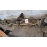 AXLE OUT OF A LARGE FORKLIFT