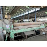 POPE 10' NO. 4 PINCH TYPE PLATE ROLL, CAPACITY: 1" X 10', (3) ROLLS