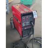 LINCOLN ELECTRIC POWER MIG 255 WELDER, K1693-2, S/N U1991202291, TANK IS NOT INCLUDED