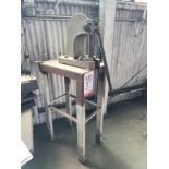 SMALL ARBOR PRESS, W/ STAND