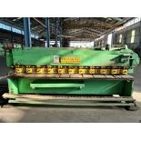 CINCINNATI SHEAR, MODEL 1010, 10 GAUGE X 10' MILD STEEL, MECHANICAL, MANUAL BACK GAUGE, S/N 30213