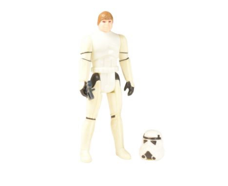 Star Wars - an original vintage Kenner / Palitoy made Star Wars ' Last 17 ' action figure ' Luke Skywalker - Imperial Stormtr