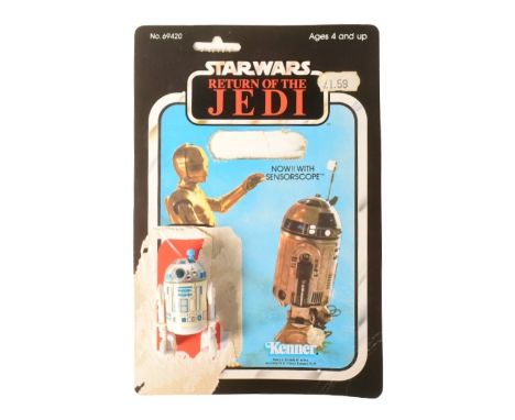 Star Wars - Stephen Merchant Collection - original vintage 1983 Kenner made action figure ' R2-D2 With Sensorscope '. GMFGI 1