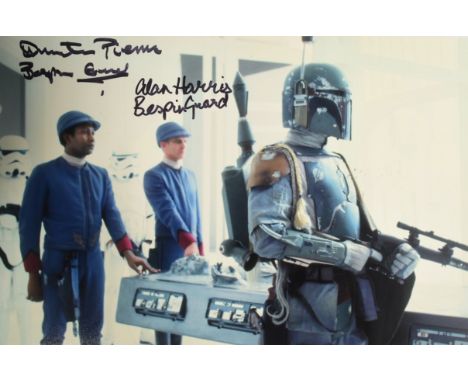 Star Wars - The Empire Strikes Back - autographed 8x12" colour photograph from the movie. Signed by Alan Harris (1938-2020 - 