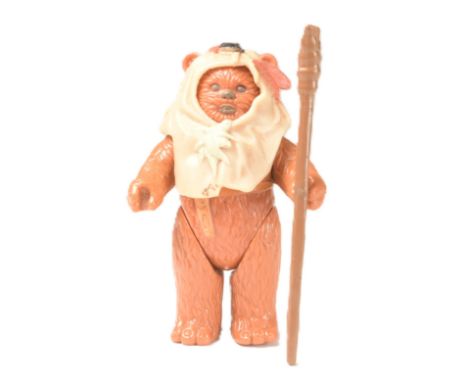 Star Wars - an original vintage c1984 Palitoy made 'Last 17' action figure of Ewok 'Paploo'. 100% complete, with original sta