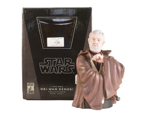 Star Wars - Gentle Giant - original limited edition 'Collectible Mini Bust' of Obi-Wan Kenobi. No. 2306/6000 made. Appears mi