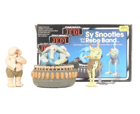 Star Wars - an original vintage 1983 Palitoy made Star Wars action figure playset ' Sy Snootles and the Rebo Band '. Very nea