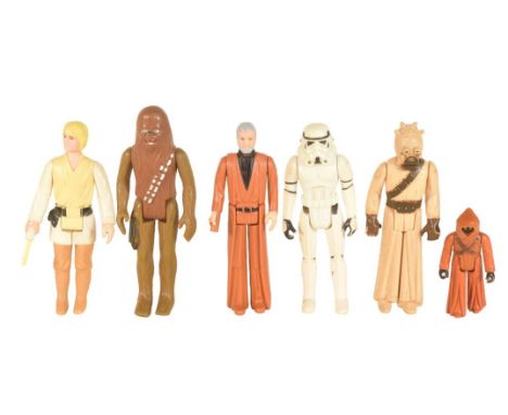 Star Wars – Stephen Merchant’s collection - a collection of x6 original 'First 12' Palitoy / Kenner made Star Wars action fig