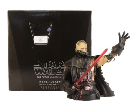Star Wars - Gentle Giant - original limited edition 'Collectible Mini Bust' of Darth Vader (Force Unleashed) No. 1857/3000 ma