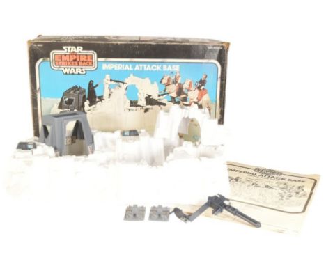 Star Wars - original vintage 1980 Kenner made Imperial Attack Base Playset from The Empire Strikes Back. Appears 100% complet
