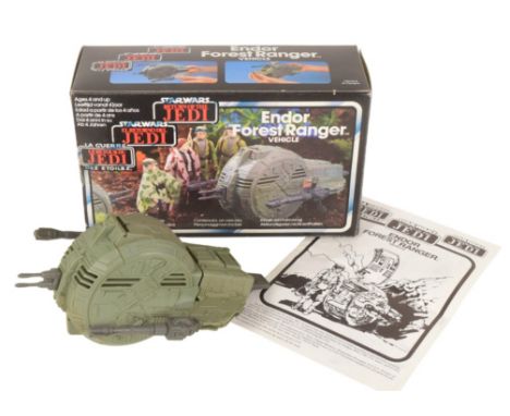 Star Wars - an original vintage 1983 Palitoy made action figure playset ' Endor Forest Ranger '. 100% complete including fron