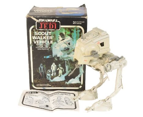 Star Wars - an original vintage 1983 Palitoy made action figure playset 'Scout Walker Vehicle.' 100% complete including canop