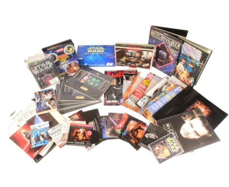 Star Wars - a collection of assorted Star Wars memorabilia and merchandise to include: a Jeff Gordon 1/24 scale Star Wars the