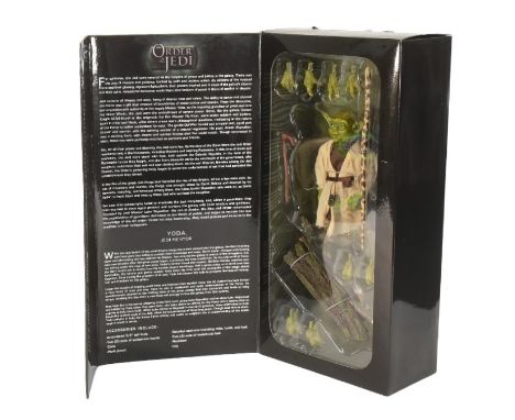 Star Wars - Sideshow Collectibles - Order Of The Jedi - 2011 1/6 scale action figure of 'Yoda'. Appears mint, undisplayed, ho