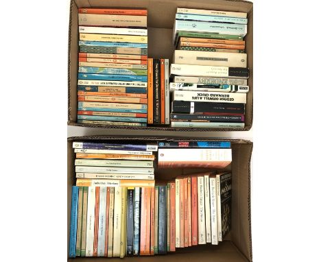 PENGUIN BOOKS: 2 boxes of Penguin books (and associated imprints). Good quality. Vintage and rarities included. 
