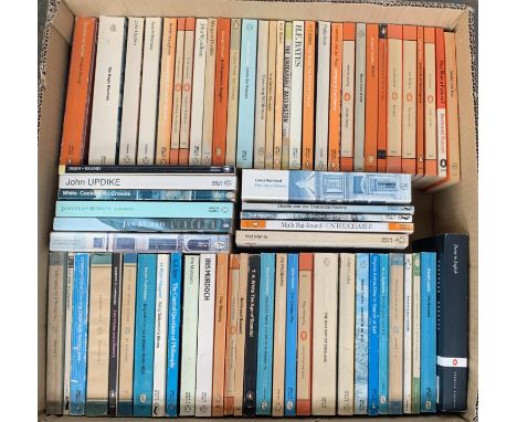 PENGUIN BOOKS: 2 boxes of Penguin books (and associated imprints). Good quality. Vintage and rarities included.&nbsp;