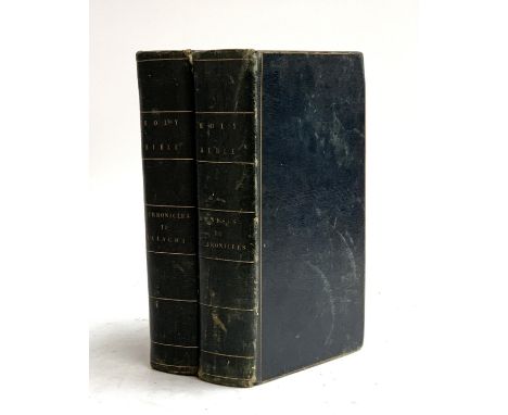 FITTLER, J., 'The Holy Bible Ornamented with Engravings by James Fittler from Celebrated Pictures by The Old Masters', Bensle