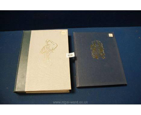 Two hardback books:  The F.S. MacKenna Collection of English Porcelain Part I, Chelsea 1743-1758 (only 500 copies printed) an
