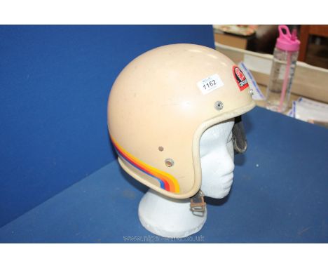 An old Centurion motorcycle Helmet, size 6 7/8-7.